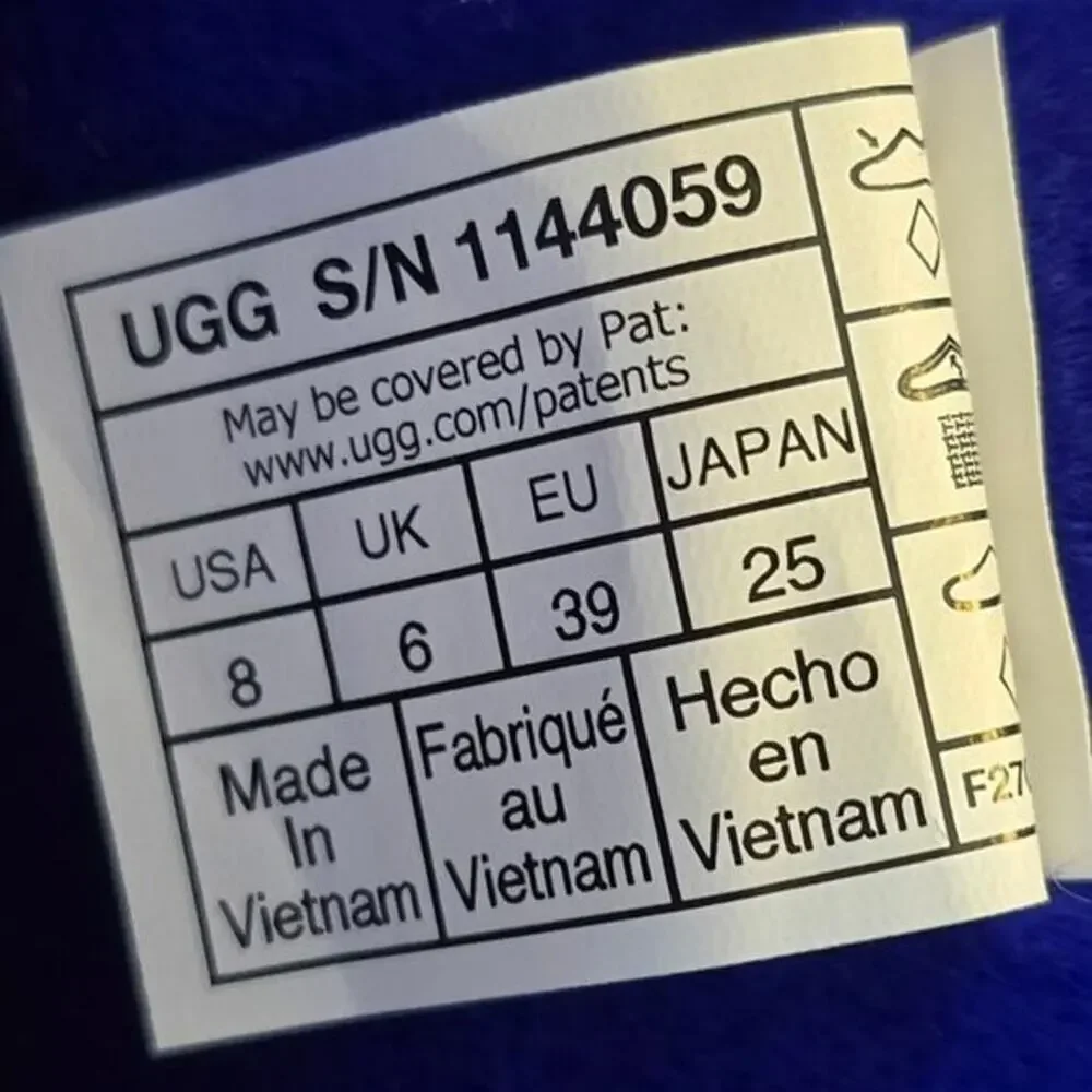 UGG Royal Blue CLASSIC BRELLAH MINI WATERPROOF RAIN BOOTS Women's Size‎ 7, 8 New